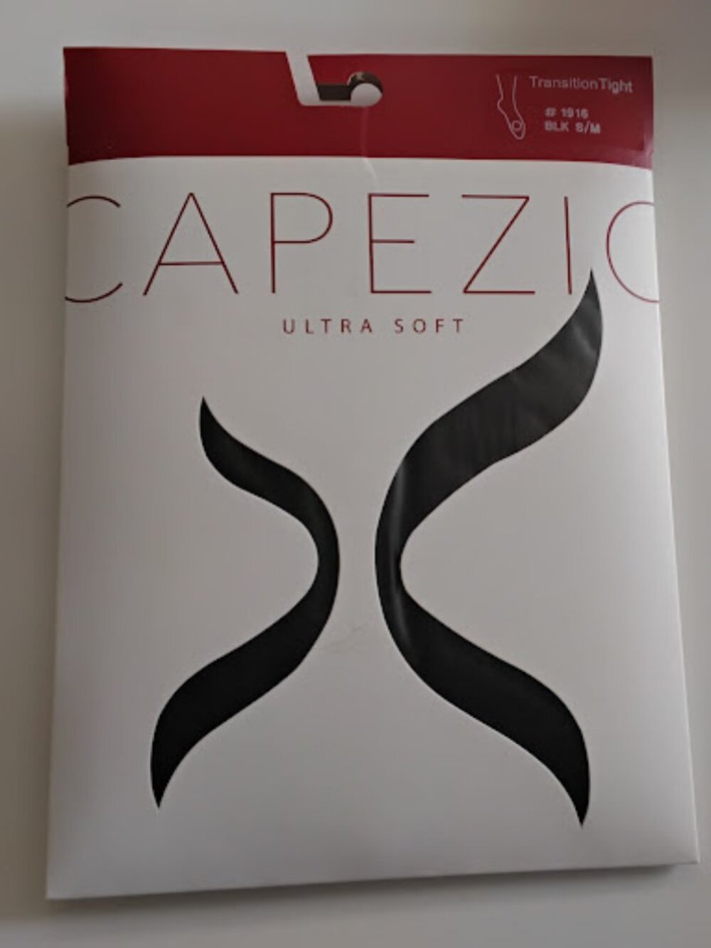 Capezio transition tights black